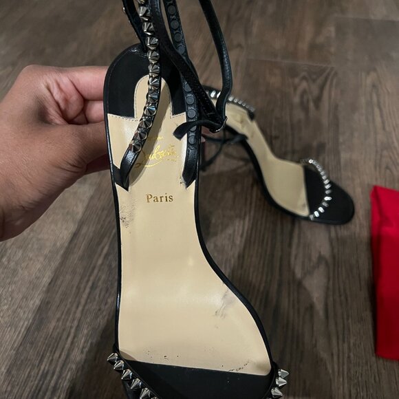 Christian Louboutin So Me Studded Sandal - Picture 3 of 7